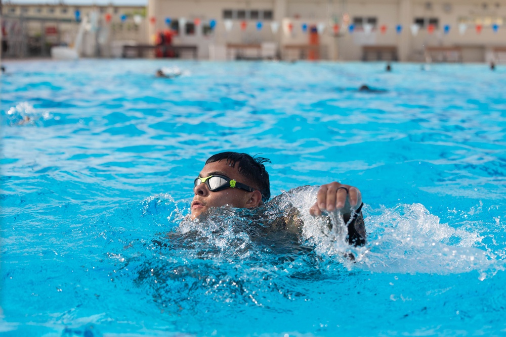 7th Communication Battalion| Advanced Swim Qualification