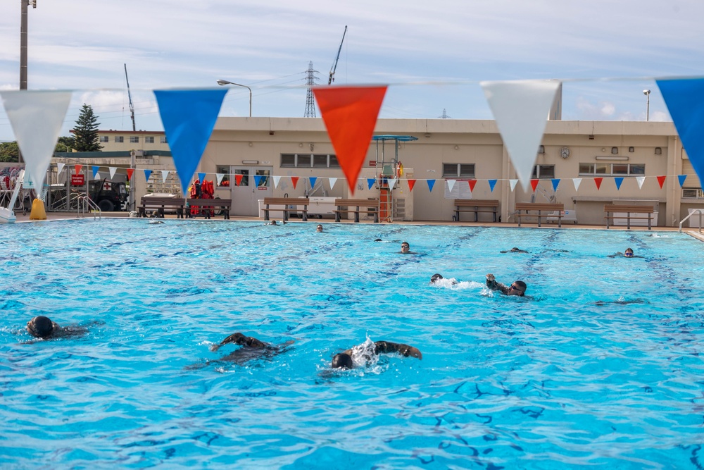 7th Communication Battalion| Advanced Swim Qualification