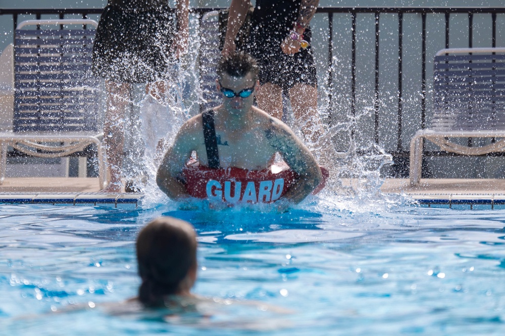 7th Communication Battalion| Advanced Swim Qualification