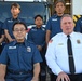 U.S. Army Garrison Okinawa, Fire and Emergency Services, a fire alarm dispatcher receives a Farewell