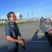 U.S. Army Garrison Okinawa, Fire and Emergency Services, a fire alarm dispatcher receives a Farewell