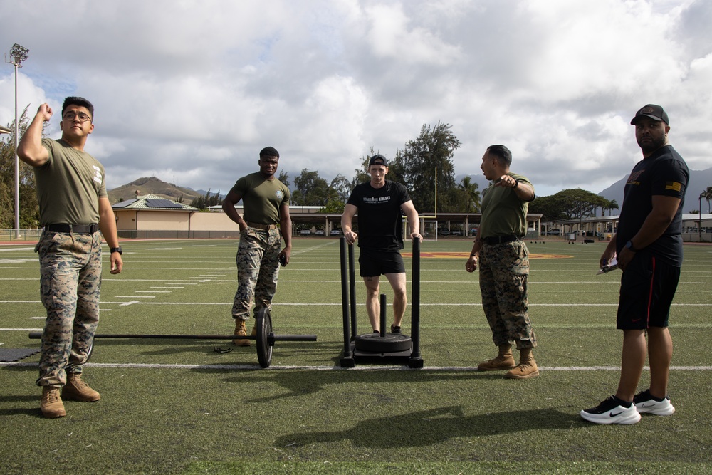 Modern Day Warriors: Service members aboard MCBH conduct the biannual Warrior Athlete Challenge