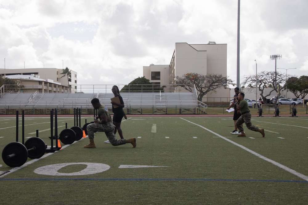 Modern Day Warriors: Service members aboard MCBH conduct the biannual Warrior Athlete Challenge