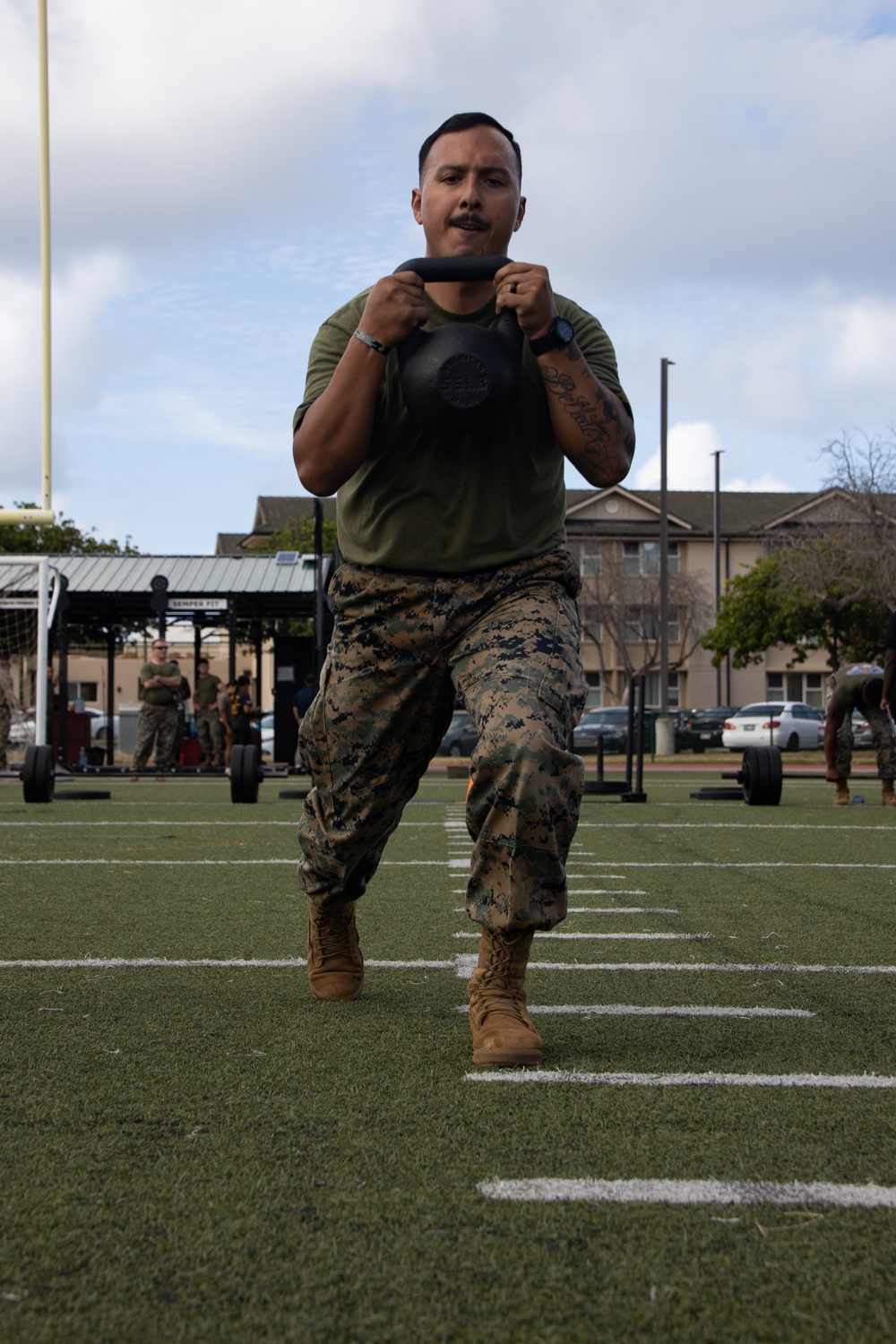 Modern Day Warriors: Service members aboard MCBH conduct the biannual Warrior Athlete Challenge
