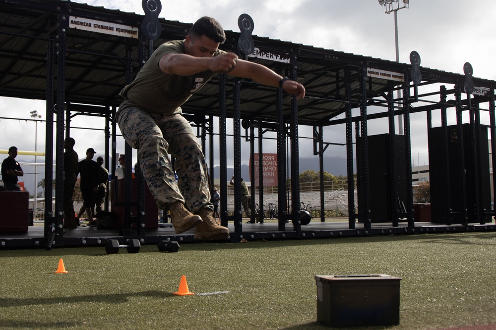 Modern Day Warriors: Service members aboard MCBH conduct the biannual Warrior Athlete Challenge