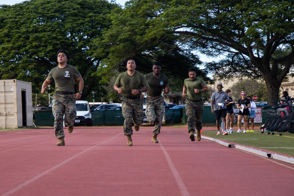 Modern Day Warriors: Service members aboard MCBH conduct the biannual Warrior Athlete Challenge