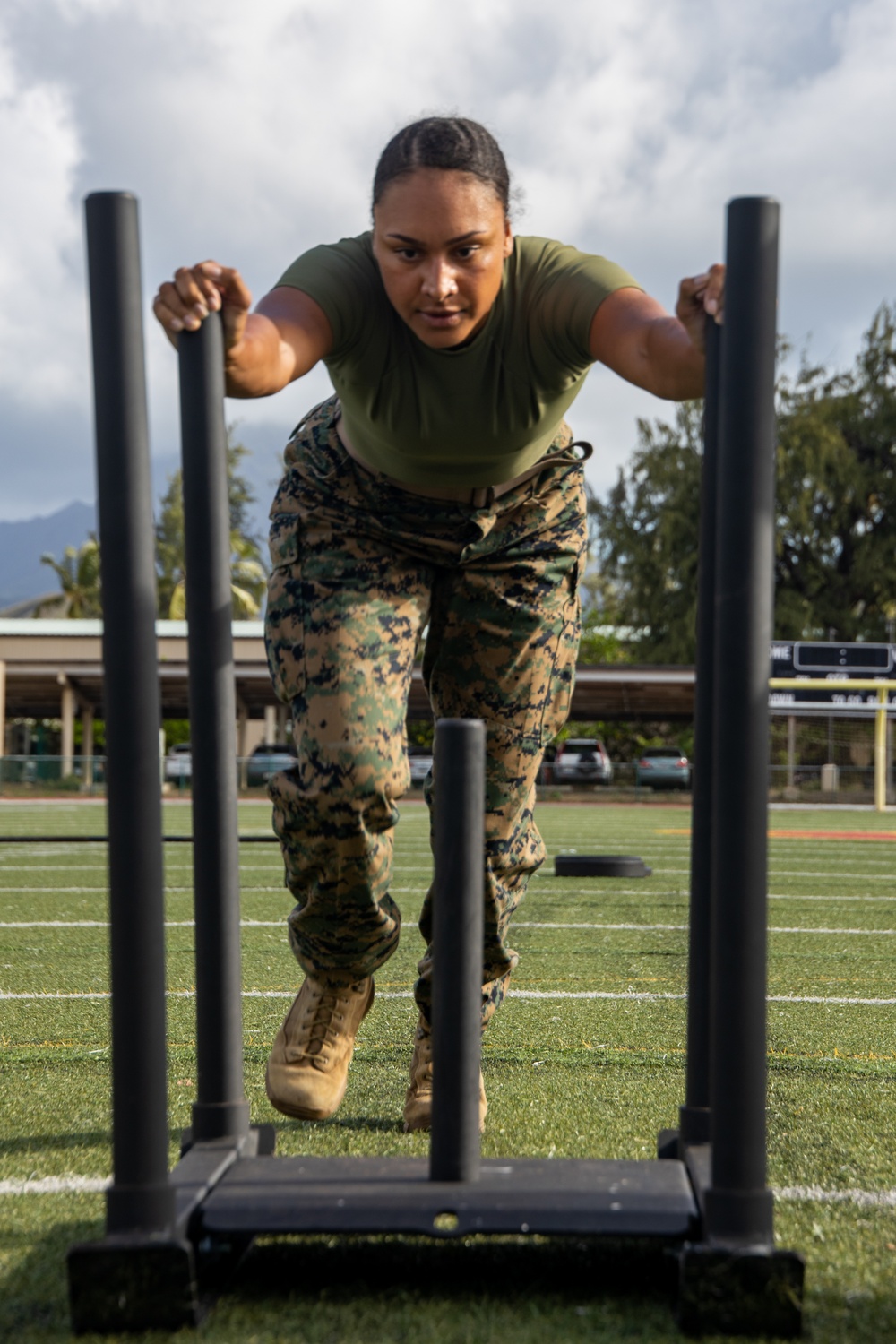 Modern Day Warriors: Service members aboard MCBH conduct the biannual Warrior Athlete Challenge