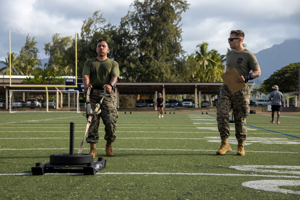 Modern Day Warriors: Service members aboard MCBH conduct the biannual Warrior Athlete Challenge