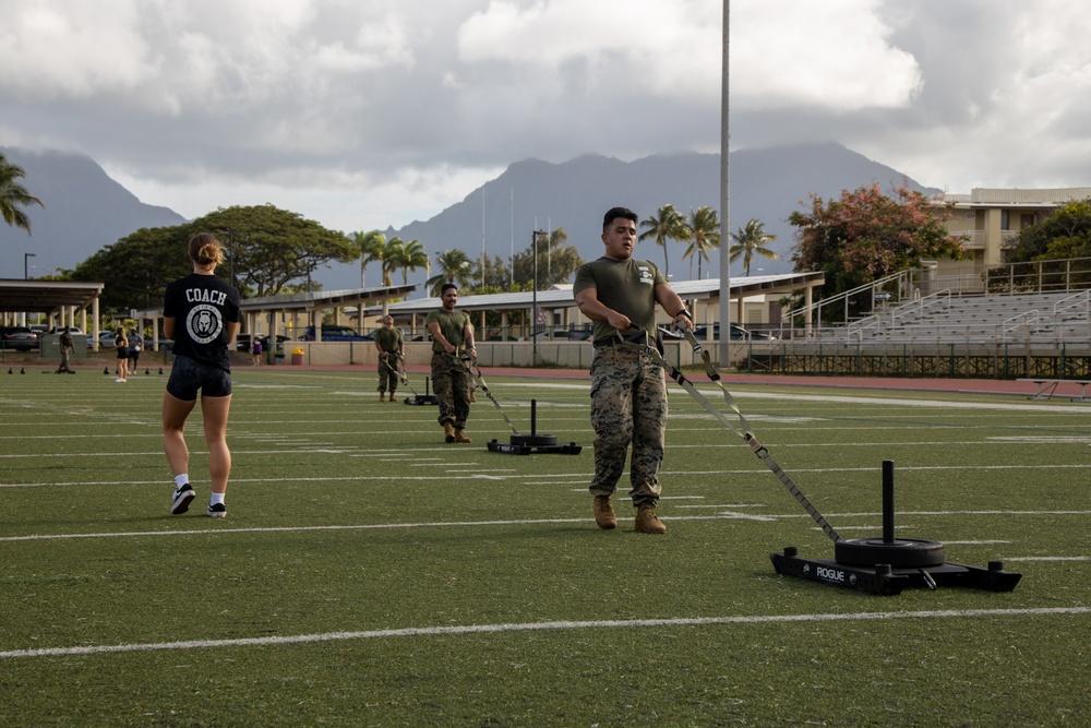 Modern Day Warriors: Service members aboard MCBH conduct the biannual Warrior Athlete Challenge