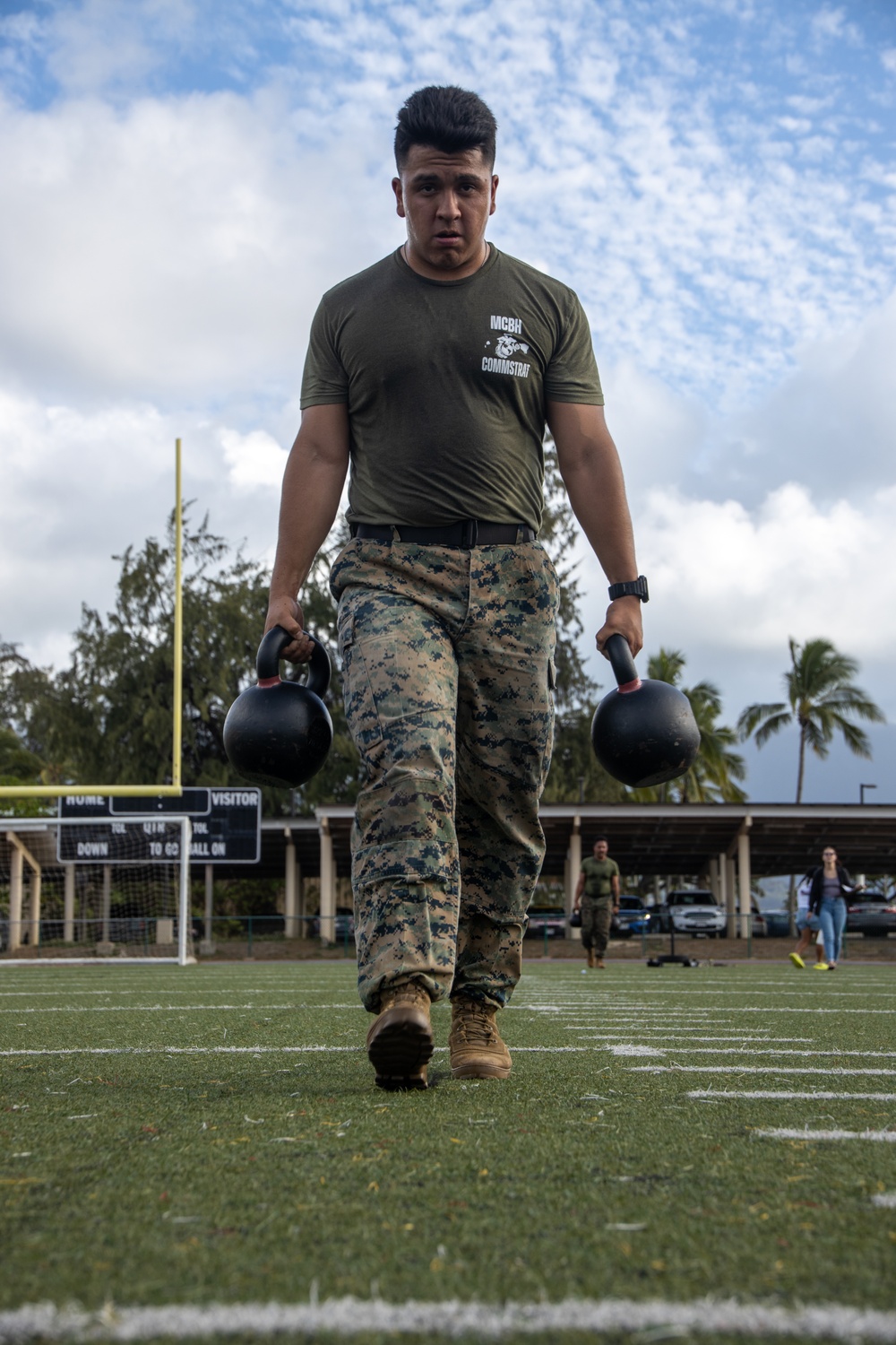 Modern Day Warriors: Service members aboard MCBH conduct the biannual Warrior Athlete Challenge