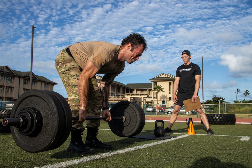 Modern Day Warriors: Service members aboard MCBH conduct the biannual Warrior Athlete Challenge