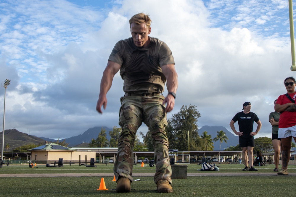 Modern Day Warriors: Service members aboard MCBH conduct the biannual Warrior Athlete Challenge
