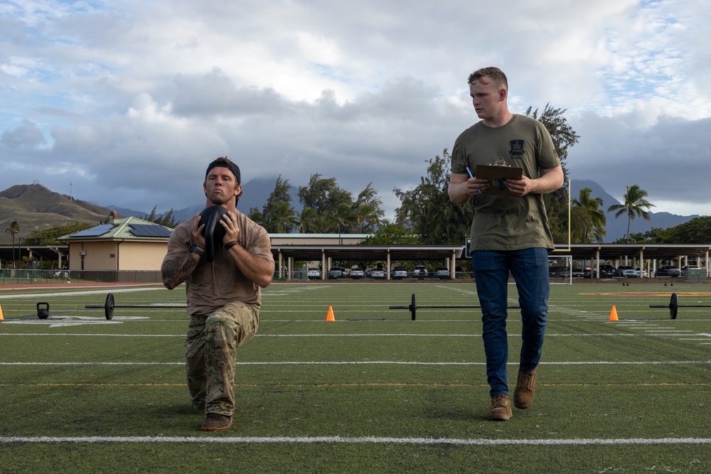 Modern Day Warriors: Service members aboard MCBH conduct the biannual Warrior Athlete Challenge