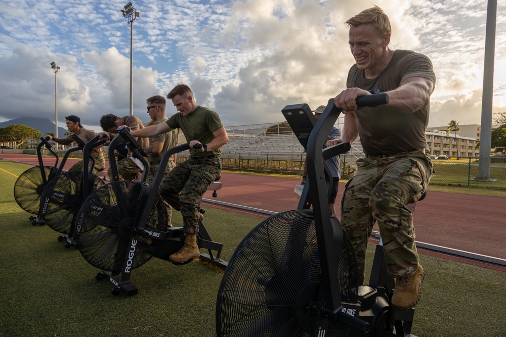 Modern Day Warriors: Service members aboard MCBH conduct the biannual Warrior Athlete Challenge