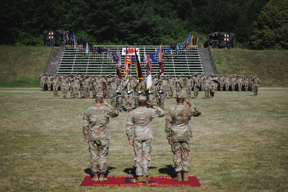 30th Medical Brigade Change of Command