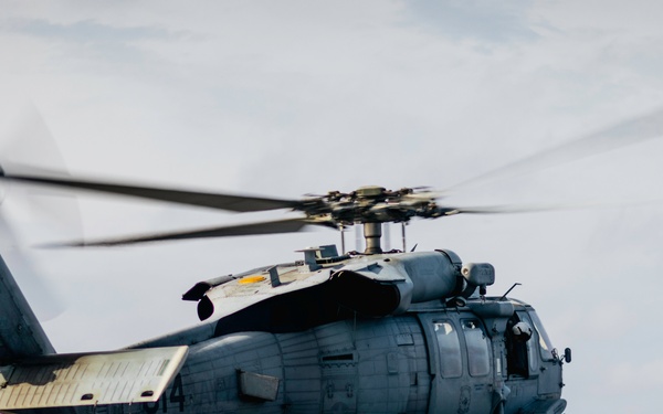 George Washington Conducts Flight Operations