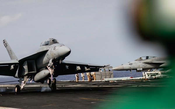 George Washington Conducts Flight Operations