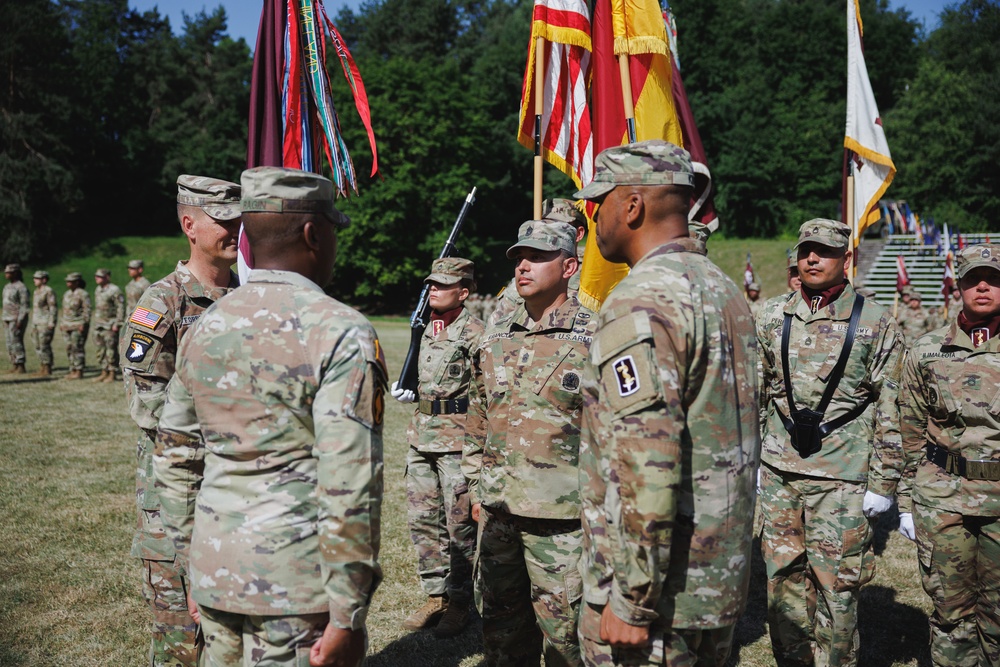 30th Medical Brigade Change of Command