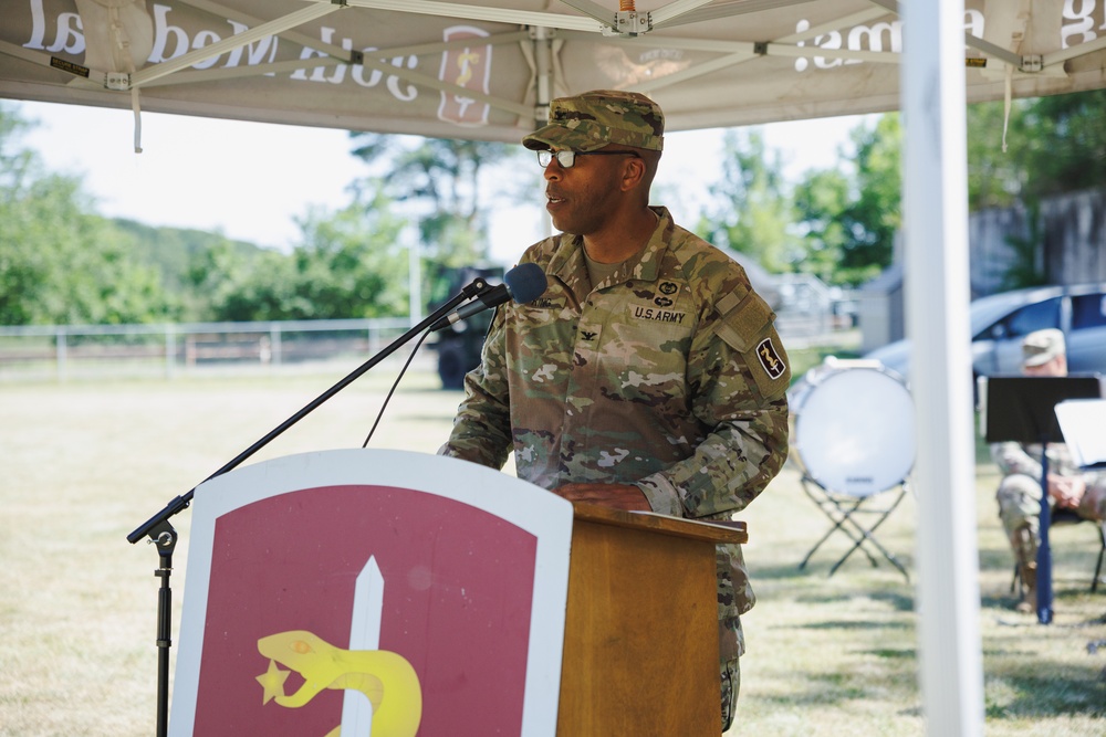 30th Medical Brigade Change of Command