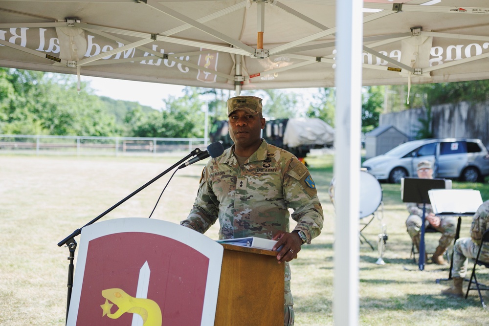 30th Medical Brigade Change of Command
