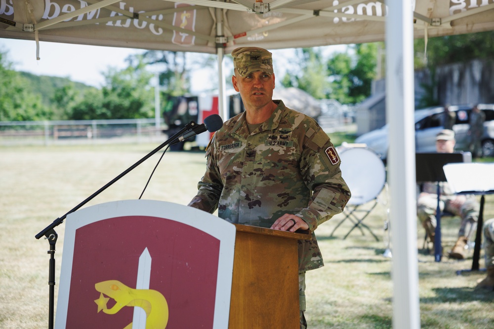 30th Medical Brigade Change of Command