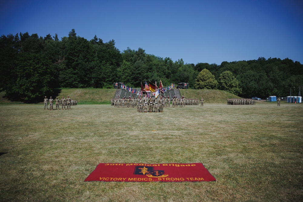 30th Medical Brigade Change of Command