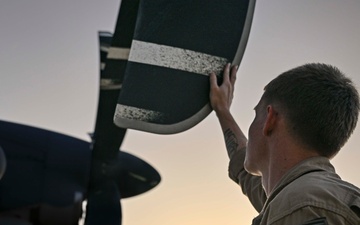VMM-161 (REIN) Marines ensure mission readiness with KC-130J inspection