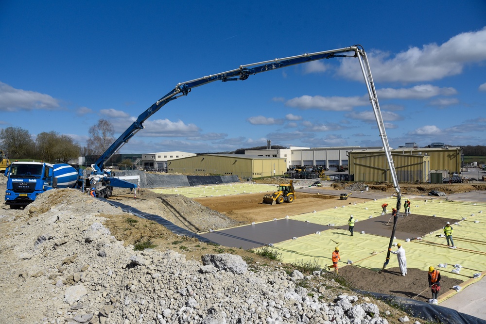 Progress continues on the Deployable Air Base System in Luxembourg