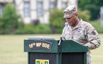 18th Military Police Brigade Change of Command