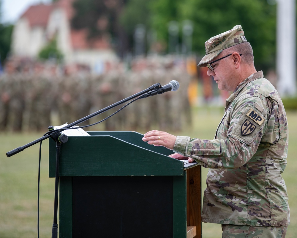 18th Military Police Brigade Change of Command