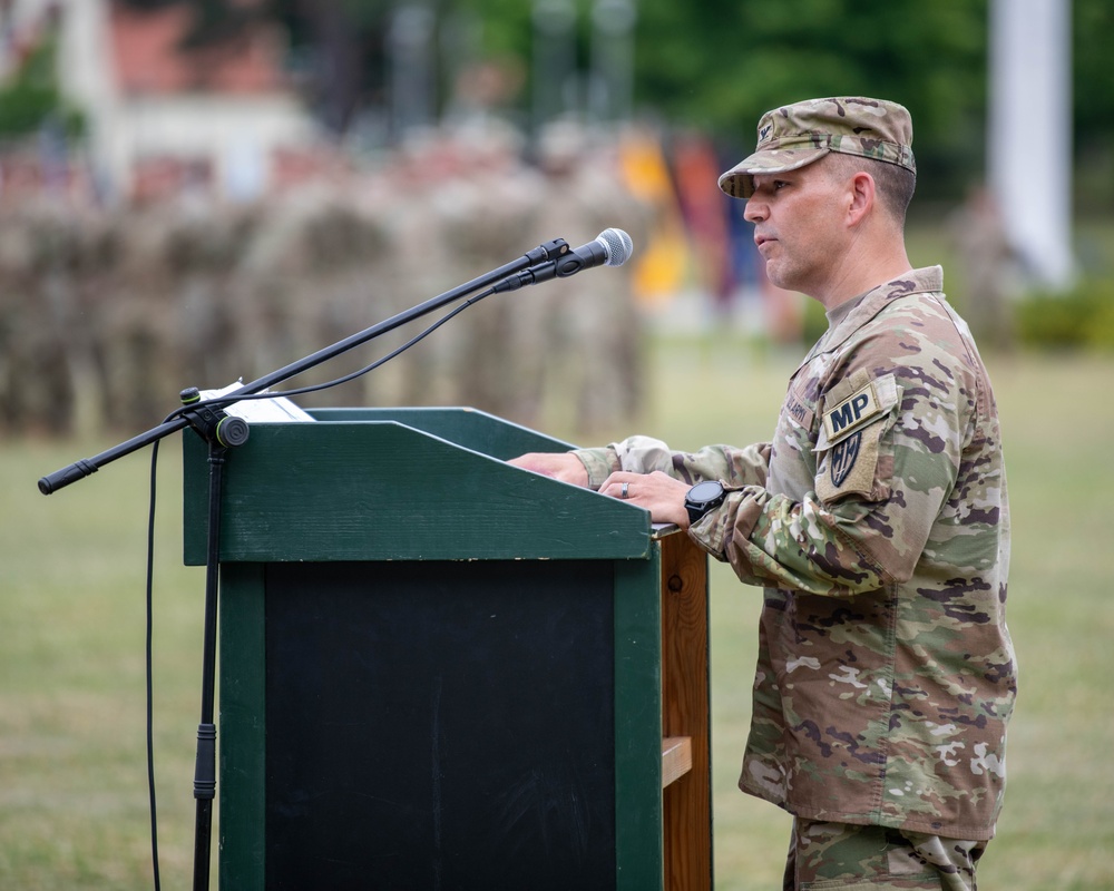 18th Military Police Brigade Change of Command