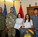Award Presentation for SFC Michael Correa at USAFRICOM