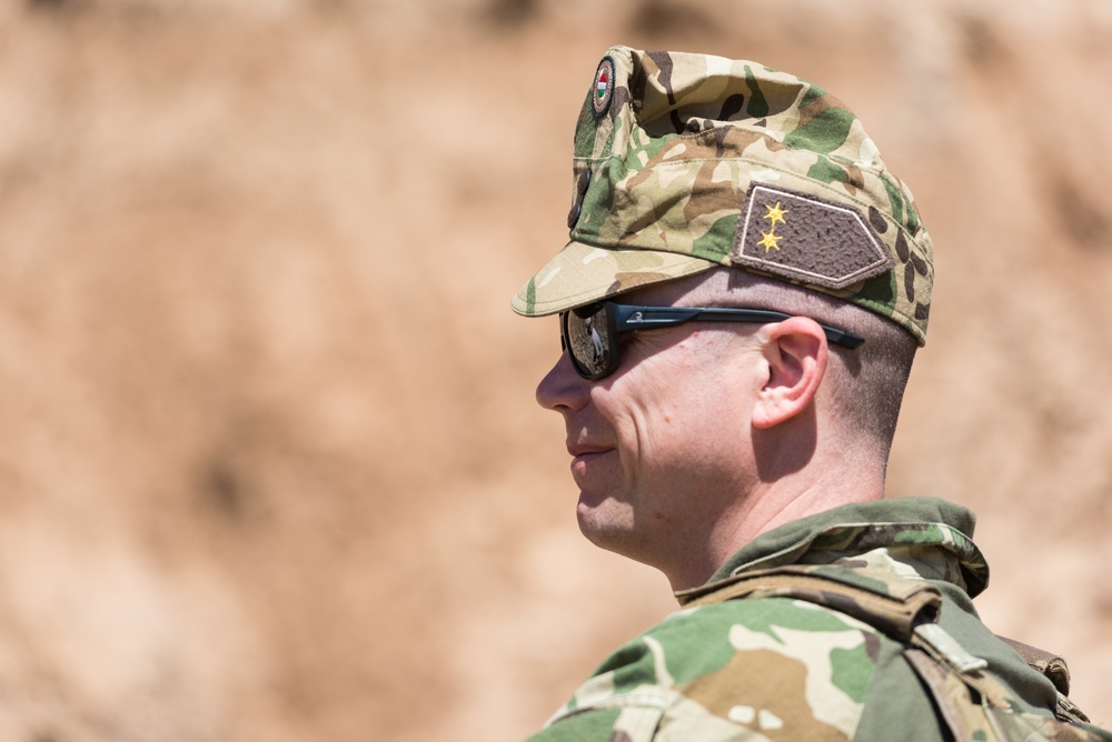 Coalition Forces Conduct Estonian and German-Led Range Operations
