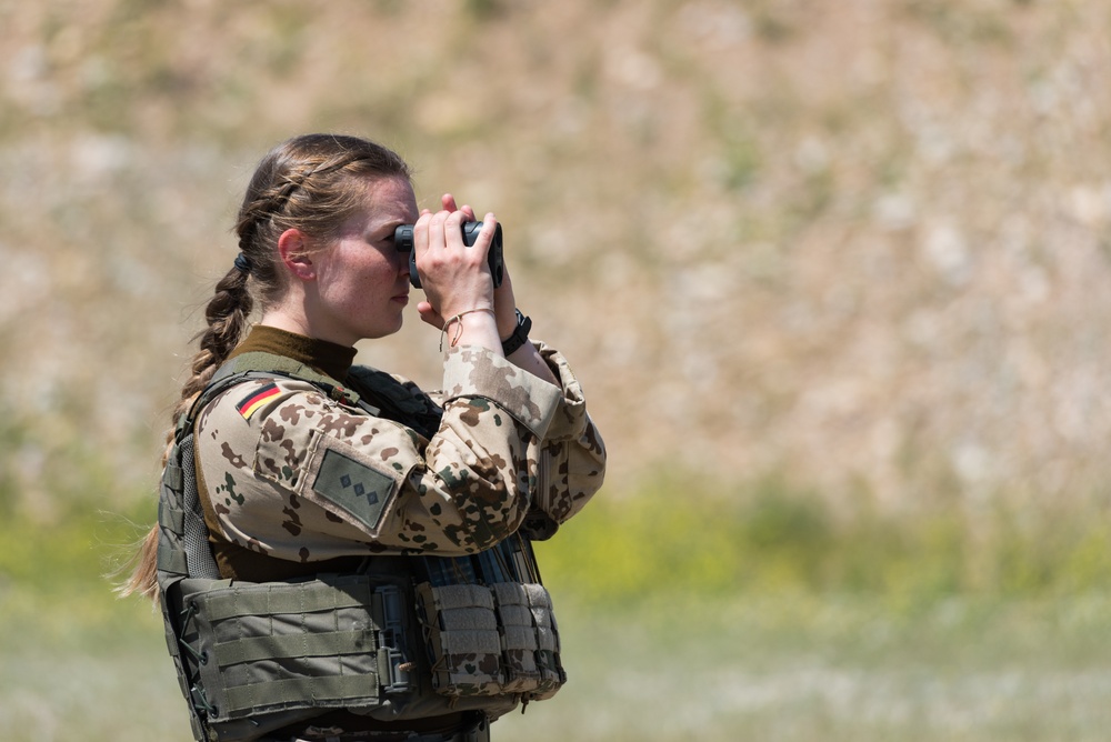 Coalition Forces Conduct Estonian and German-Led Range Operations