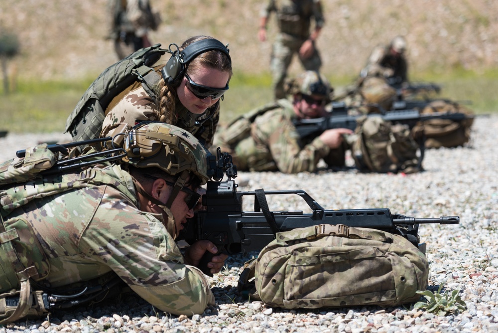 Coalition Forces Conduct Estonian and German-Led Range Operations