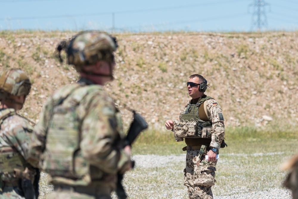 Coalition Forces Conduct Estonian and German-Led Range Operations