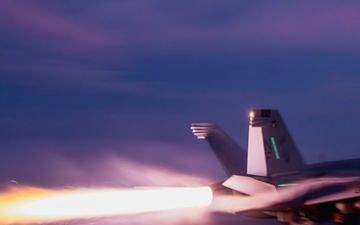 George Washington Conducts Flight Operations