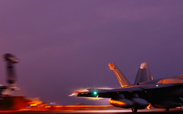 George Washington Conducts Flight Operations