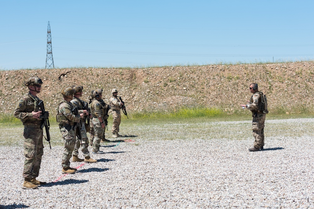 Coalition Forces Conduct Estonian and German-Led Range Operations