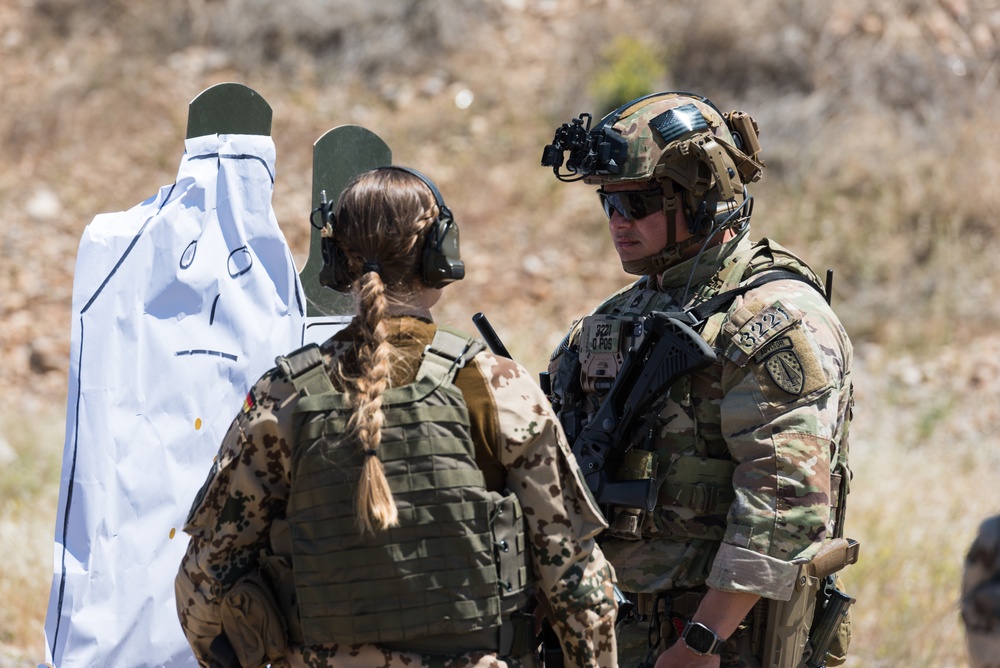 Coalition Forces Conduct Estonian and German-Led Range Operations