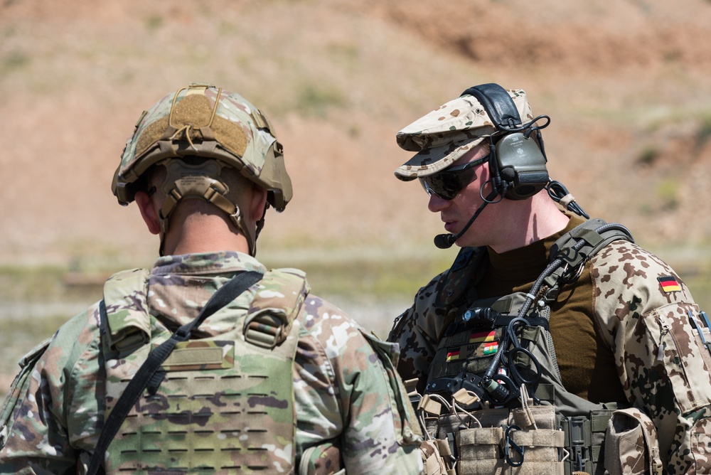 Coalition Forces Conduct Estonian and German-Led Range Operations
