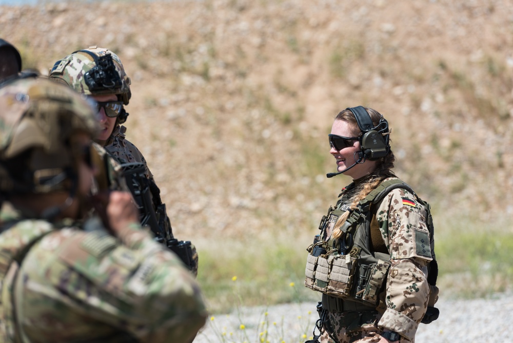 Coalition Forces Conduct Estonian and German-Led Range Operations