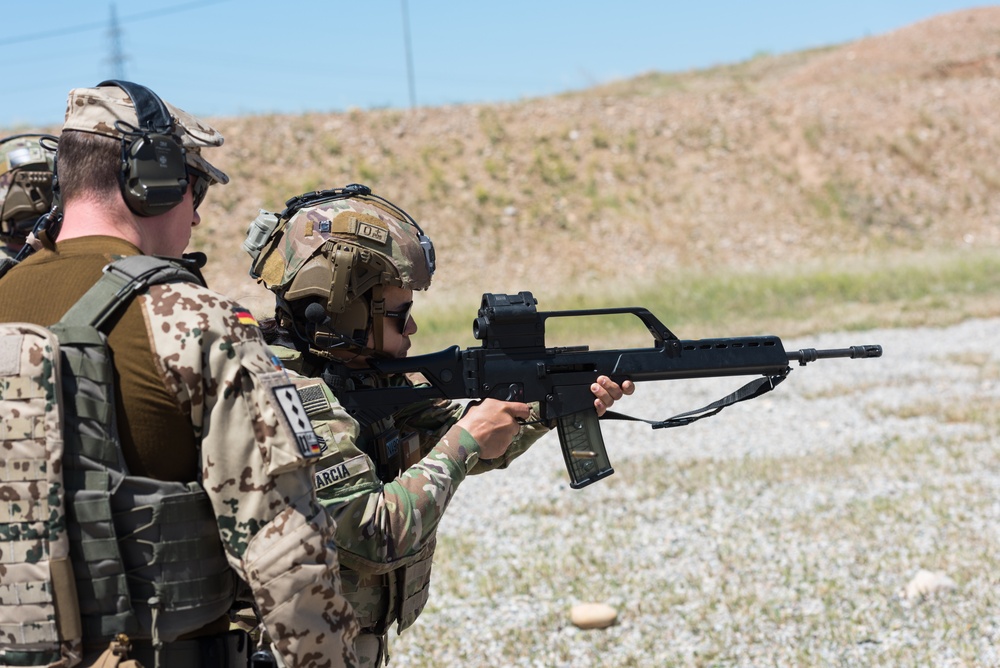 Coalition Forces Conduct Estonian and German-Led Range Operations
