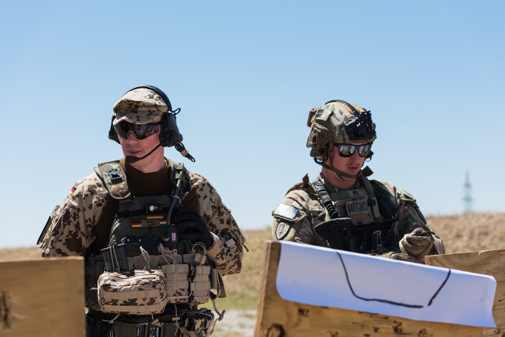 Coalition Forces Conduct Estonian and German-Led Range Operations