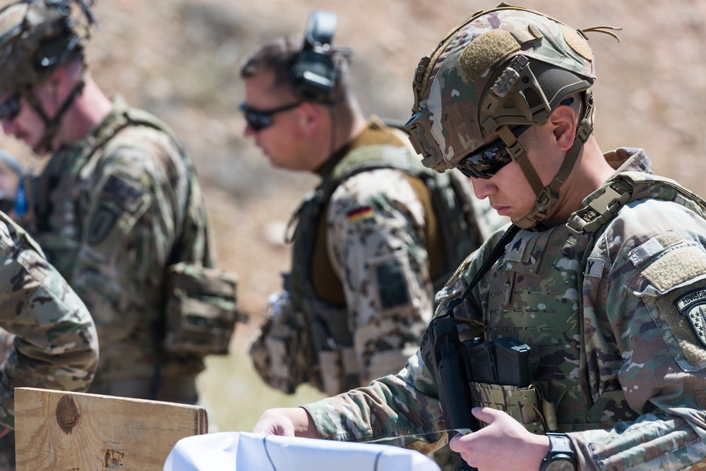 Coalition Forces Conduct Estonian and German-Led Range Operations