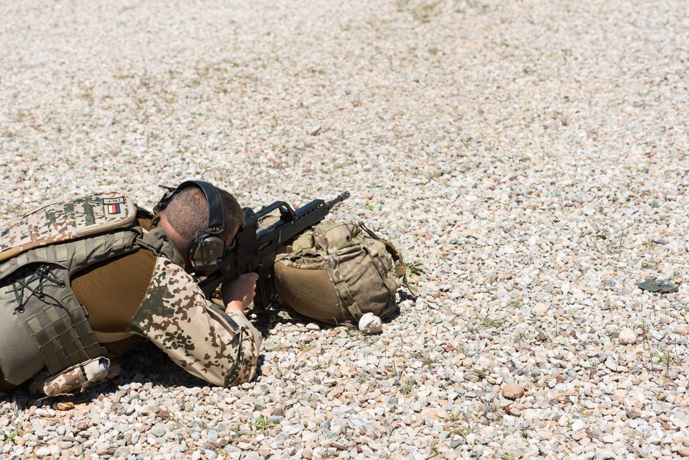 Coalition Forces Conduct Estonian and German-Led Range Operations