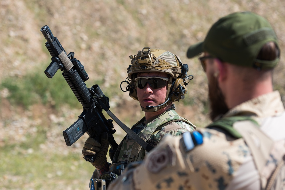 Coalition Forces Conduct Estonian and German-Led Range Operations