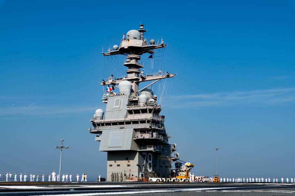 USS Gerald R. Ford (CVN 78) Departs from Naval Station Norfolk