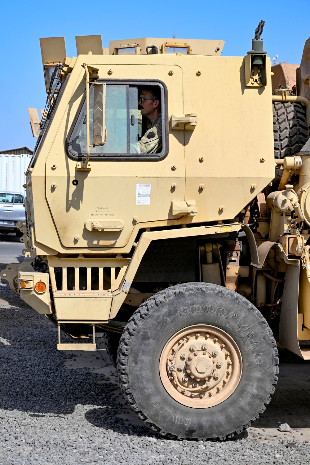 Headline: Humans of HOA: Supporting the mission one truck at a time