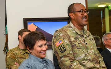 Award Presentation for COL Valentin Maldonado at USAFRICOM